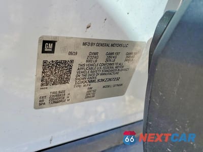 Zdjęcie 13 z 13 samochodu: 2019 GMC ACADIA SLT-1 VIN:1GKKNMLS3KZ267232 - miniatura