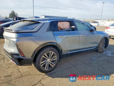 Trzecie zdjęcie samochodu z tyłu: 2024 CADILLAC LYRIQ LUXURY VIN:1GYKPRRK2RZ127817 - miniatura