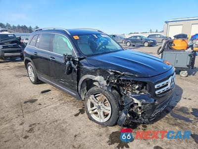 Czwarte zdjęcie samochodu z boku: 2022 MERCEDES-BENZ GLB 250 4MATIC VIN:W1N4M4HB7NW186409 - miniatura