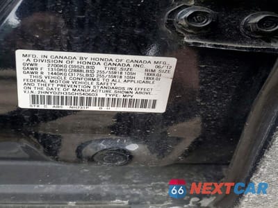 Zdjęcie 13 z 13 samochodu: 2012 ACURA MDX TECHNOLOGY VIN:2HNYD2H35CH540603 - miniatura