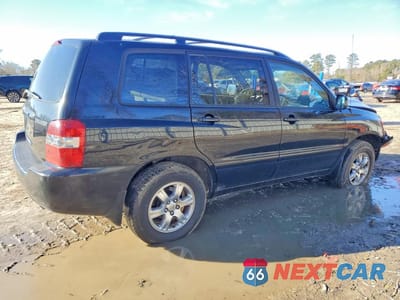 Trzecie zdjęcie samochodu z tyłu: 2005 TOYOTA HIGHLANDER BASE VIN:JTEDP21A750048744 - miniatura