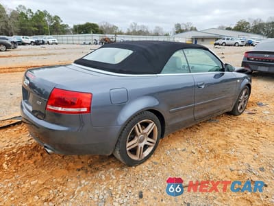 Trzecie zdjęcie samochodu z tyłu: 2008 AUDI A4 2.0T CABRIOLET VIN:WAUAF48H68K004846 - miniatura