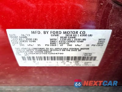 Zdjęcie 13 z 13 samochodu: 2014 FORD EXPLORER SPORT VIN:1FM5K8GT6EGA04790 - miniatura