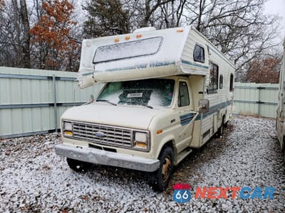 Drugie zdjęcie samochodu z przodu: 1991 FORD ECONOLINE E350 CUTAWAY VAN VIN:1FDKE30G2MHA88495 - miniatura