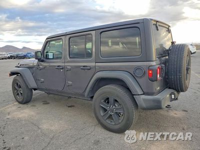 Drugie zdjęcie samochodu z przodu: 2022 JEEP WRANGLER UNLIMITED SPORT VIN:1C4HJXDG6NW200711 - miniatura
