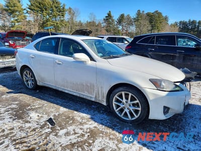 Czwarte zdjęcie samochodu z boku: 2012 LEXUS IS 250 BASE VIN:JTHCF5C28C5056733 - miniatura