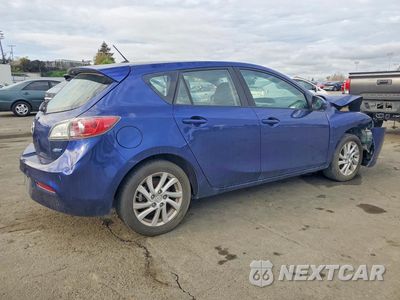 Trzecie zdjęcie samochodu z tyłu: 2012 MAZDA 3 I VIN:JM1BL1L8XC1548321 - miniatura