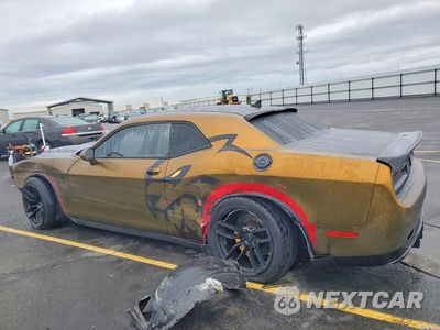 Drugie zdjęcie samochodu z przodu: 2016 DODGE CHALLENGER SRT HELLCAT VIN:2C3CDZC98GH124625 - miniatura