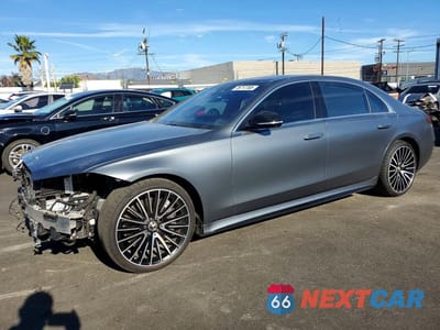 2022 MERCEDES-BENZ S 500 4MATIC W1K6G6DB1NA105593 - główne zdjęcie licytacji z USA - miniatura