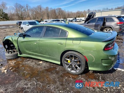 Drugie zdjęcie samochodu z przodu: 2022 DODGE CHARGER GT VIN:2C3CDXHG6NH115284 - miniatura