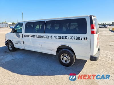 Drugie zdjęcie samochodu z przodu: 2014 CHEVROLET EXPRESS G3500 LS VIN:1GAZGZFAXE1114332 - miniatura