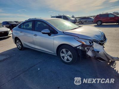 Czwarte zdjęcie samochodu z boku: 2016 CHEVROLET CRUZE LS VIN:1G1BC5SM1G7250371 - miniatura