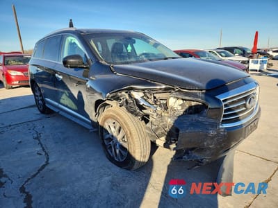 Czwarte zdjęcie samochodu z boku: 2015 INFINITI QX60 VIN:5N1AL0MN0FC529839 - miniatura