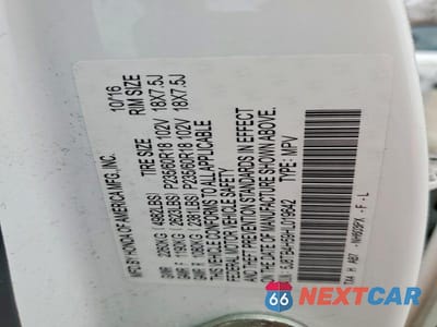 Zdjęcie 13 z 13 samochodu: 2017 ACURA RDX TECHNOLOGY VIN:5J8TB4H59HL019642 - miniatura