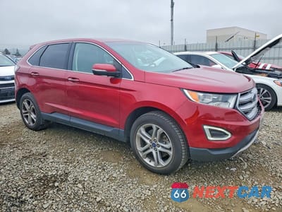Czwarte zdjęcie samochodu z boku: 2018 FORD EDGE TITANIUM VIN:2FMPK4K96JBB44658 - miniatura