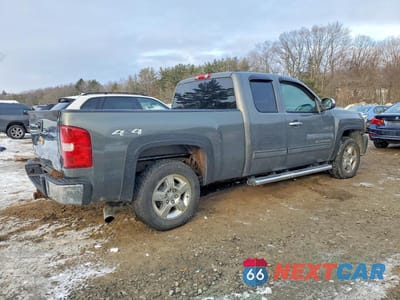 Trzecie zdjęcie samochodu z tyłu: 2011 CHEVROLET SILVERADO K1500 LTZ VIN:1GCRKTE3XBZ142408 - miniatura