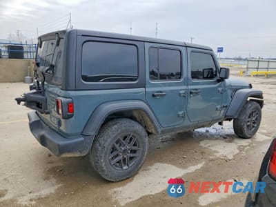 Trzecie zdjęcie samochodu z tyłu: 2024 JEEP WRANGLER SPORT VIN:1C4PJXKN8RW236936 - miniatura