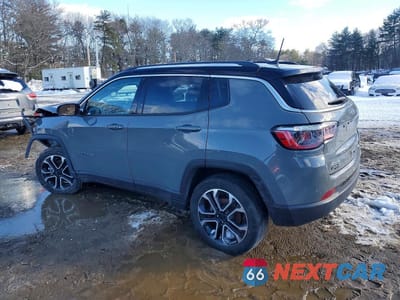 Drugie zdjęcie samochodu z przodu: 2022 JEEP COMPASS LIMITED VIN:3C4NJDCB6NT159946 - miniatura