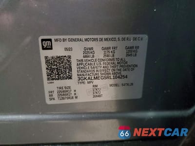 Zdjęcie 13 z 14 samochodu: 2024 GMC TERRAIN SLE VIN:3GKALMEG5RL104254 - miniatura