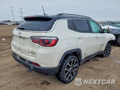 Trzecie zdjęcie samochodu z tyłu: 2018 JEEP COMPASS LIMITED VIN:3C4NJDCB8JT399302 - miniatura