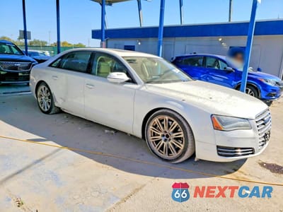 Czwarte zdjęcie samochodu z boku: 2012 AUDI A8 L QUATTRO VIN:WAURVAFD0CN028247 - miniatura