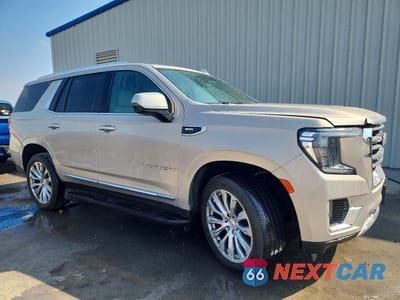 Czwarte zdjęcie samochodu z boku: 2022 GMC YUKON SLT VIN:1GKS1BKD8NR357452 - miniatura