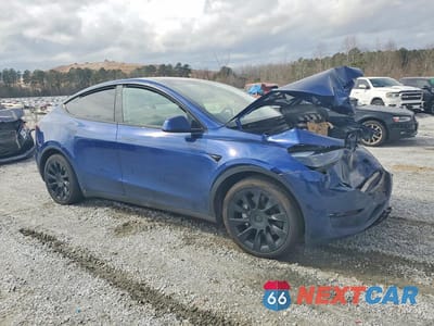 Czwarte zdjęcie samochodu z boku: 2024 TESLA MODEL Y VIN:7SAYGDED7RA335501 - miniatura