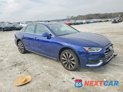 Czwarte zdjęcie samochodu z boku: 2021 AUDI A4 PREMIUM 40 VIN:WAUABAF41MA014386 - miniatura