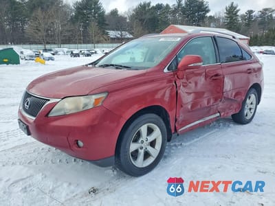 2010 LEXUS RX 350 BASE 2T2BK1BA0AC047806 - główne zdjęcie licytacji z USA - miniatura