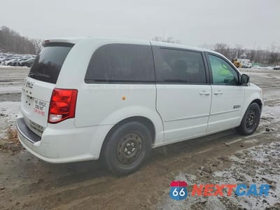 Trzecie zdjęcie samochodu z tyłu: 2016 DODGE GRAND CARAVAN SE VIN:2C4RDGBG5GR192028 - miniatura