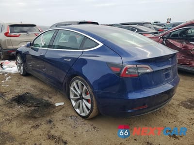 Drugie zdjęcie samochodu z przodu: 2018 TESLA MODEL 3 VIN:5YJ3E1EB7JF106253 - miniatura