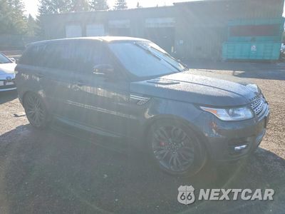 Czwarte zdjęcie samochodu z boku: 2017 LAND ROVER RANGE ROVER SPORT 5.0L V8 SUPERCHARGED/5.0L V8 SUPERCHARGED DYNAMIC VIN:SALWR2FE9HA177045 - miniatura