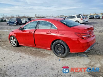Drugie zdjęcie samochodu z przodu: 2018 MERCEDES-BENZ CLA 250 4MATIC VIN:WDDSJ4GB4JN551384 - miniatura