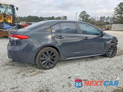 Trzecie zdjęcie samochodu z tyłu: 2023 TOYOTA COROLLA SE VIN:5YFS4MCE4PP155811 - miniatura