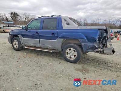 Drugie zdjęcie samochodu z przodu: 2002 CHEVROLET AVALANCHE K1500 VIN:3GNEK13T72G101411 - miniatura