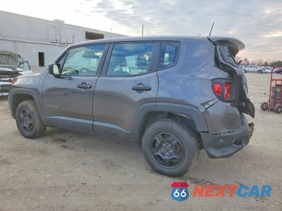 Drugie zdjęcie samochodu z przodu: 2019 JEEP RENEGADE SPORT VIN:ZACNJBAB1KPJ74748 - miniatura