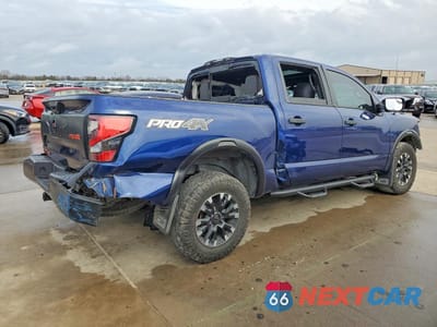 Trzecie zdjęcie samochodu z tyłu: 2021 NISSAN TITAN PRO-4X VIN:1N6AA1ED3MN533923 - miniatura