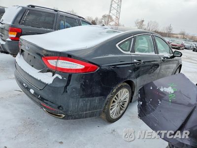 Trzecie zdjęcie samochodu z tyłu: 2016 FORD FUSION SE VIN:3FA6P0T99GR234038 - miniatura