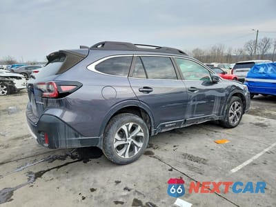 Trzecie zdjęcie samochodu z tyłu: 2022 SUBARU OUTBACK LIMITED VIN:4S4BTANCXN3211202 - miniatura