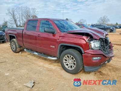 Czwarte zdjęcie samochodu z boku: 2017 GMC SIERRA K1500 SLT VIN:3GTU2NECXHG360301 - miniatura