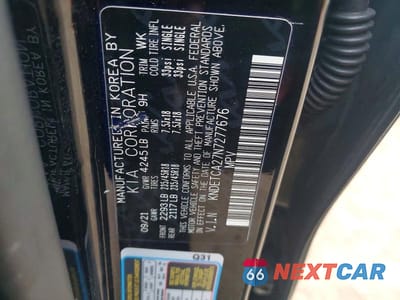 Zdjęcie 13 z 13 samochodu: 2022 KIA SELTOS SX VIN:KNDETCA27N7277676 - miniatura