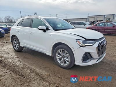 Czwarte zdjęcie samochodu z boku: 2023 AUDI Q3 PREMIUM S LINE 45 VIN:WA1DECF37P1113772 - miniatura