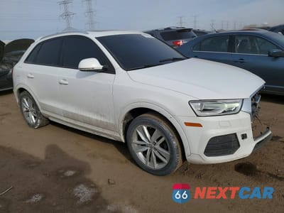 Czwarte zdjęcie samochodu z boku: 2017 AUDI Q3 PREMIUM VIN:WA1ECCFS3HR008943 - miniatura
