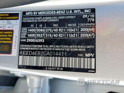 Zdjęcie 13 z 14 samochodu: 2016 MERCEDES-BENZ GLE COUPE 450 4MATIC VIN:4JGED6EB2GA014411 - miniatura