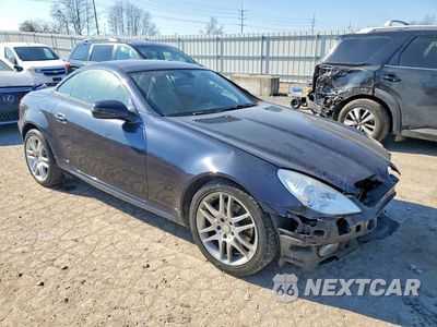 Czwarte zdjęcie samochodu z boku: 2009 MERCEDES-BENZ SLK 300 VIN:WDBWK54F59F210344 - miniatura