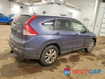 Trzecie zdjęcie samochodu z tyłu: 2012 HONDA CR-V EXL VIN:JHLRM4H78CC006896 - miniatura