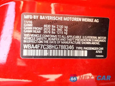 Zdjęcie 12 z 12 samochodu: 2017 BMW 430I GRAN COUPE VIN:WBA4F7C38HG788346 - miniatura