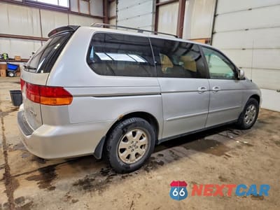 Trzecie zdjęcie samochodu z tyłu: 2003 HONDA ODYSSEY EXL VIN:2HKRL18083H004460 - miniatura