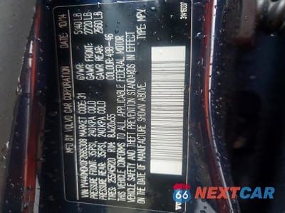 Zdjęcie 12 z 13 samochodu: 2015 VOLVO XC60 T5 PREMIER VIN:YV440MDK0F2685308 - miniatura