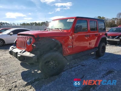 2020 JEEP WRANGLER UNLIMITED SAHARA 1C4HJXEN8LW332654 - główne zdjęcie licytacji z USA - miniatura